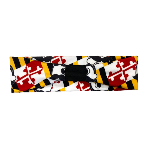 Natty Boh Logo Maryland Flag (Style 3) / Headband - Route One Apparel