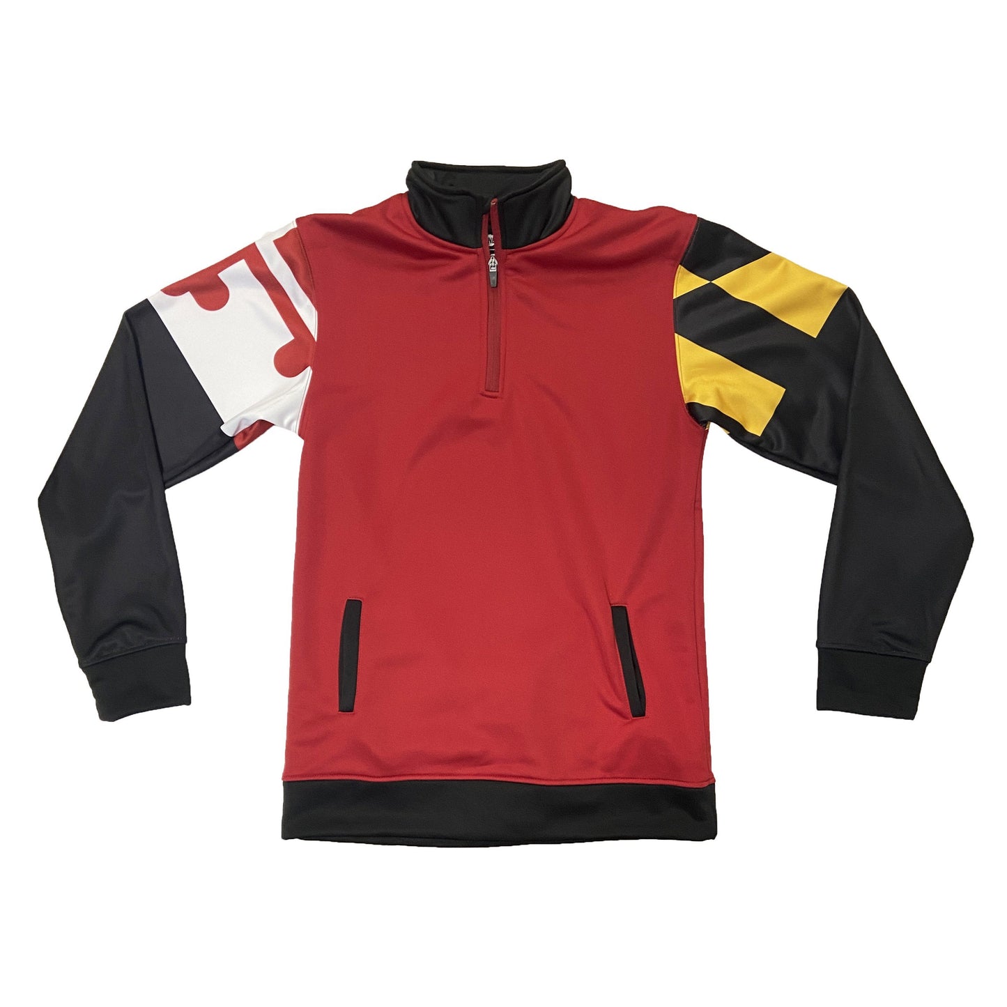 Maryland Flag Shoulder (Red) / Pullover - Route One Apparel