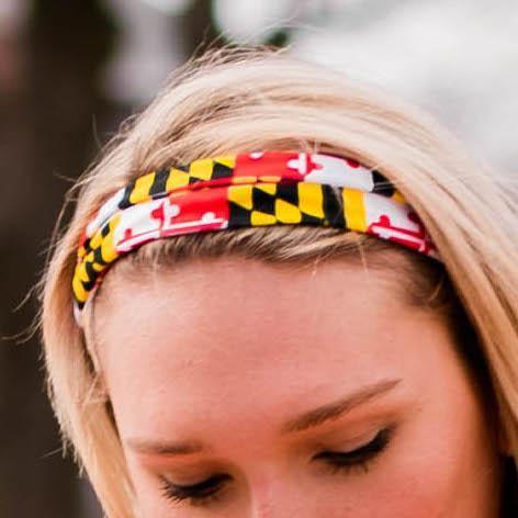 Maryland Flag (Style 2) / Headband - Route One Apparel