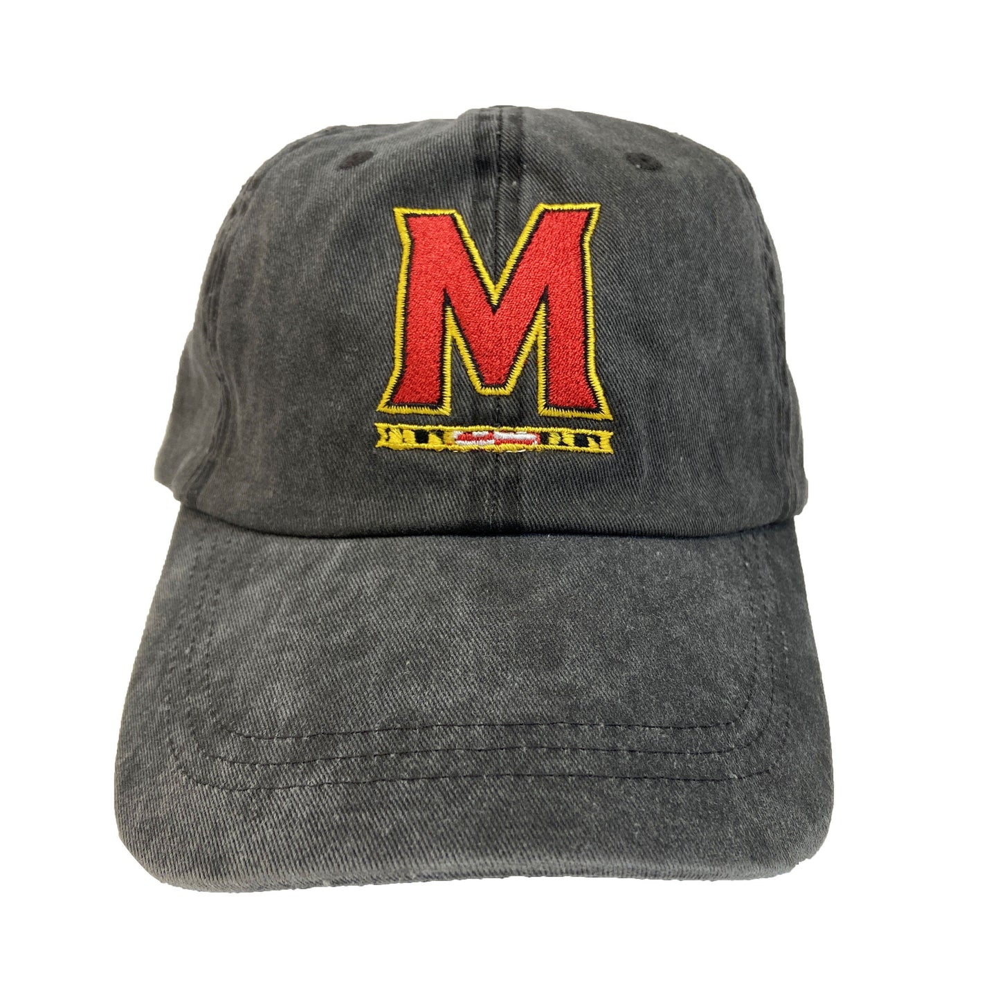 UMD "M" Logo (Black) / Baseball Hat - Route One Apparel