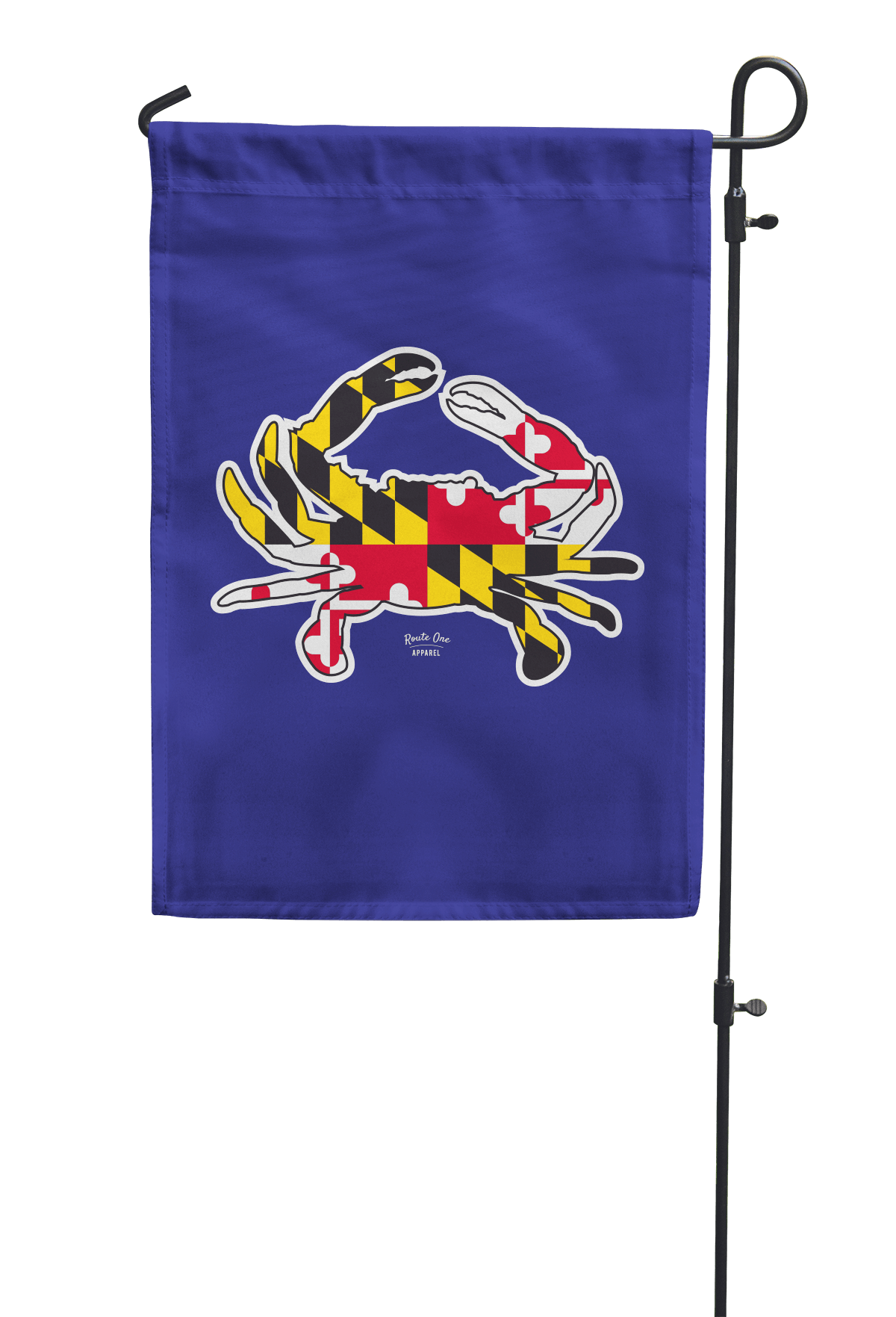 Maryland Full Flag Crab (Navy) / Garden Flag - Route One Apparel