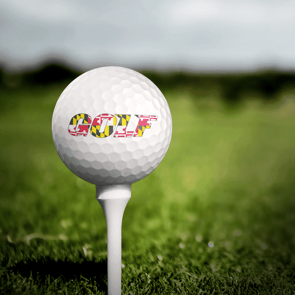 Maryland Flag Golf / Golf Balls - Route One Apparel