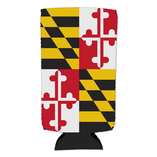 Maryland Flag / Stadium Can Cooler - Route One Apparel