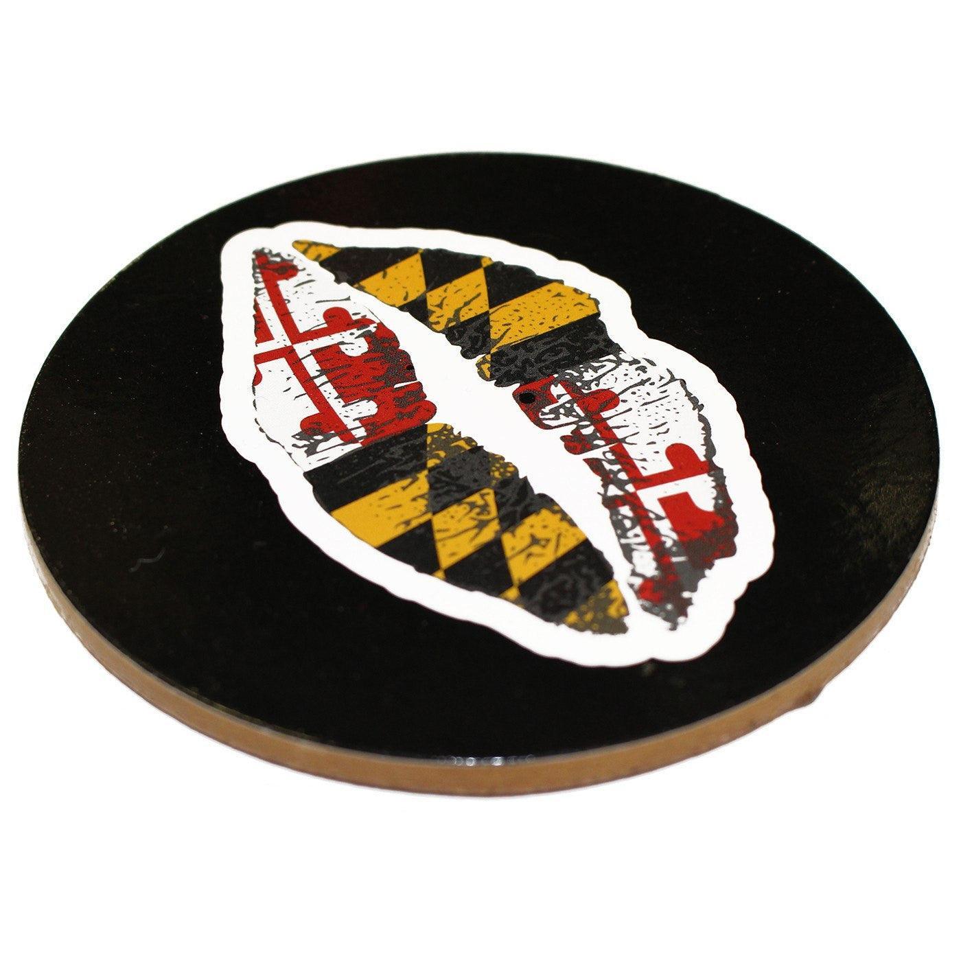 Maryland Kiss / Cork Coaster - Route One Apparel