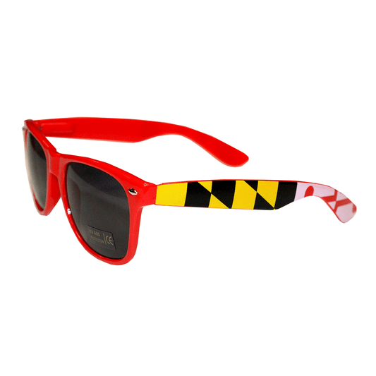 Maryland Flag Stretch Sides (Red) / Shades - Route One Apparel