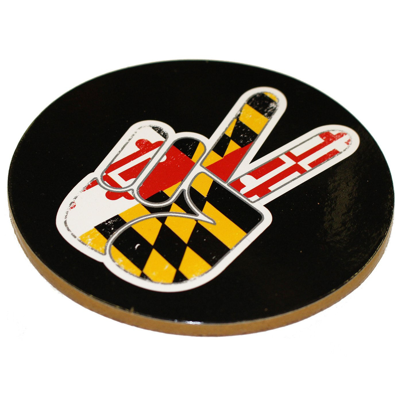 Maryland Peace / Cork Coaster - Route One Apparel