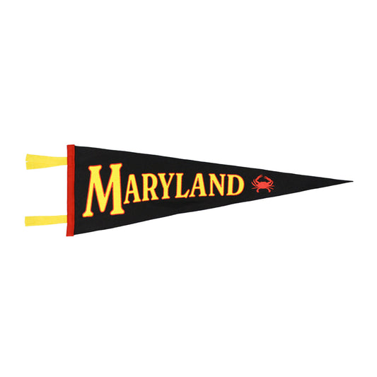 Maryland with Crab / Pennant Flag - Route One Apparel