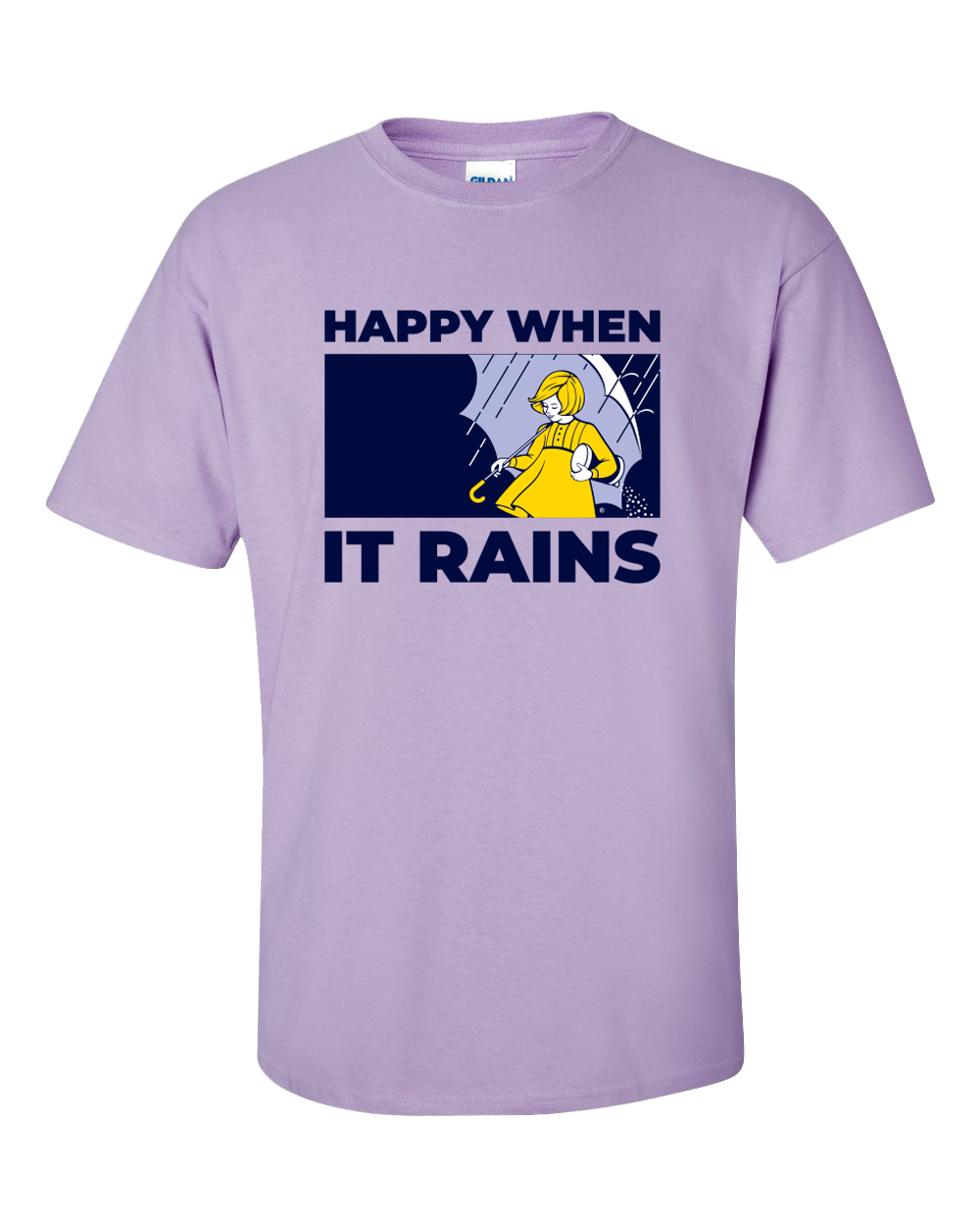 *PRE-ORDER* Morton Salt Happy When It Rains (Violet) / Shirt - Route One Apparel