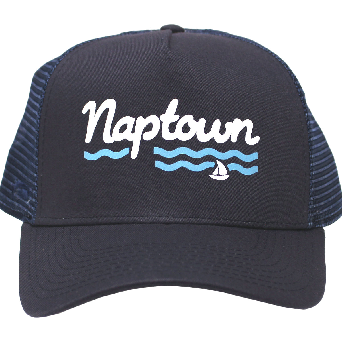 Naptown (Navy Blue) / Baseball Hat - Route One Apparel
