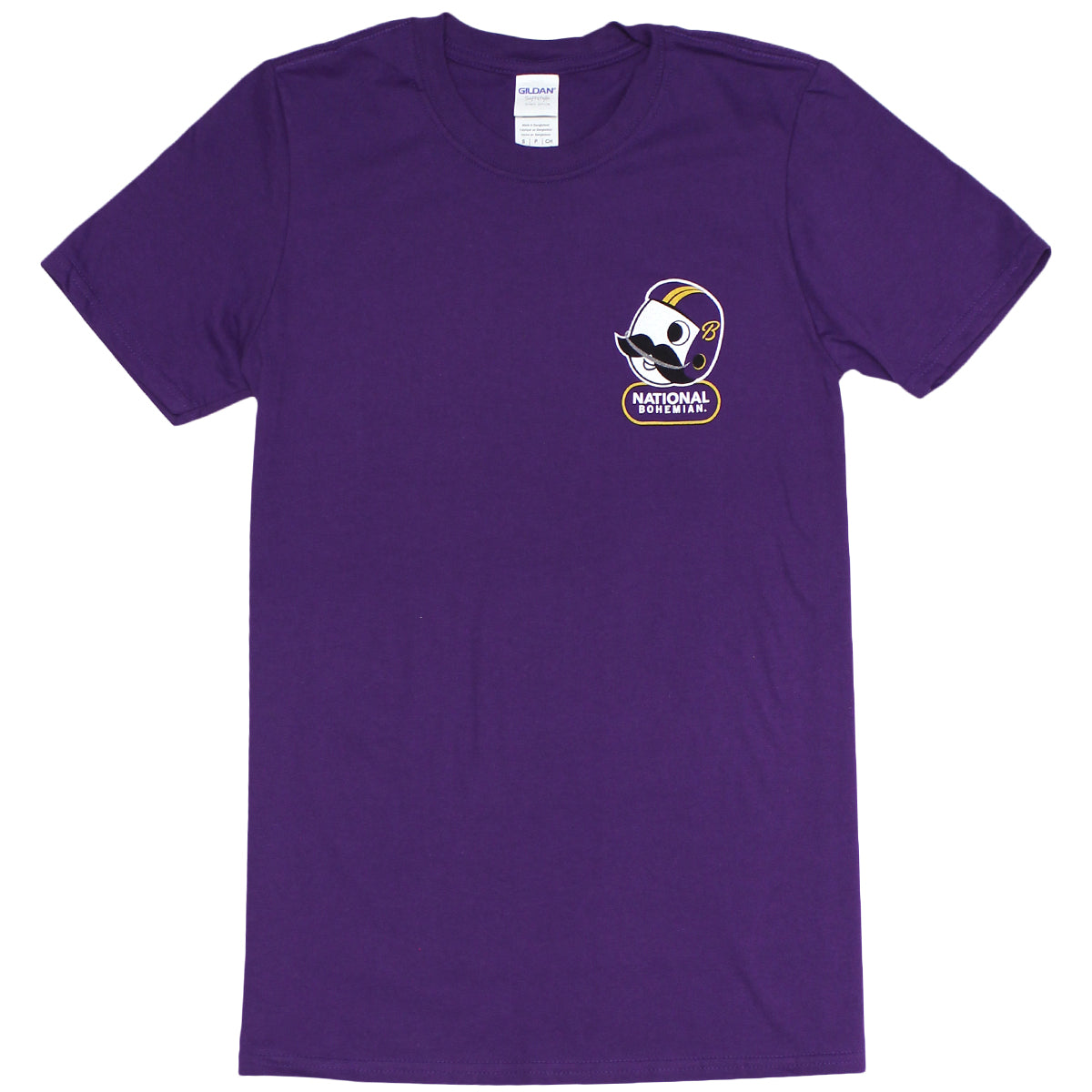 National Bohemian Football (Purple) / Shirt - Route One Apparel