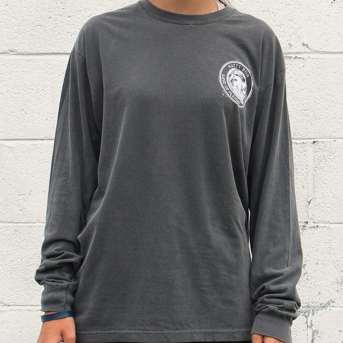 Natty Boh Surfer Dude Land of Pleasant Living (Pepper) / Long Sleeve Shirt - Route One Apparel