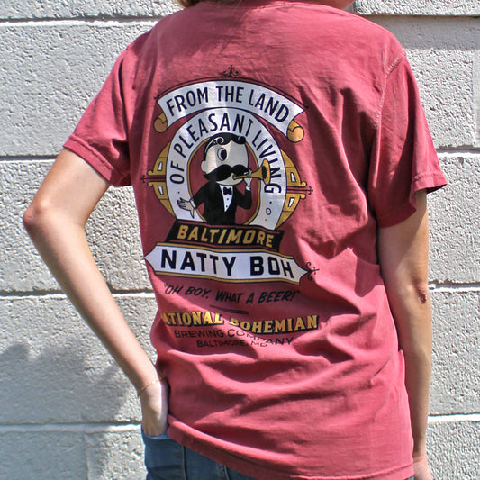 Natty Boh Pride of the Chesapeake (Brick) / Shirt - Route One Apparel