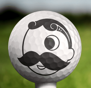 Natty Boh Logo / Golf Balls - Route One Apparel