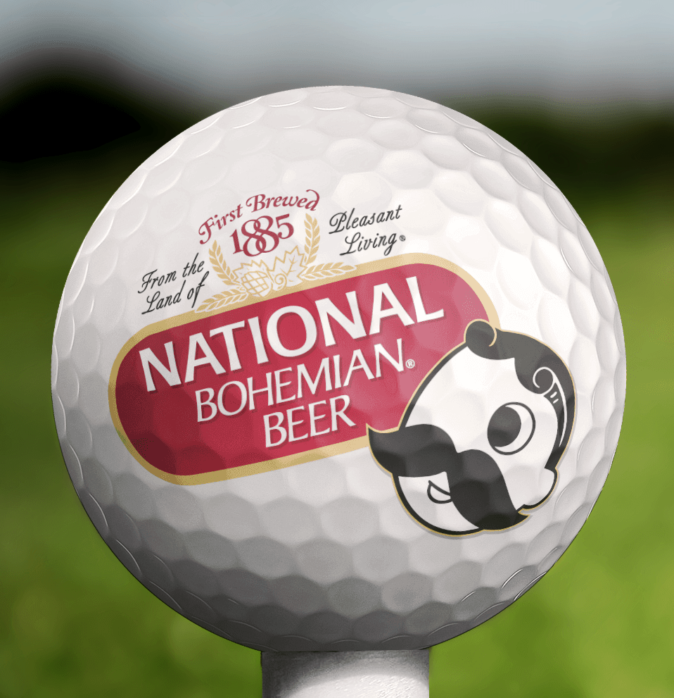 National Bohemian Beer / Golf Balls - Route One Apparel