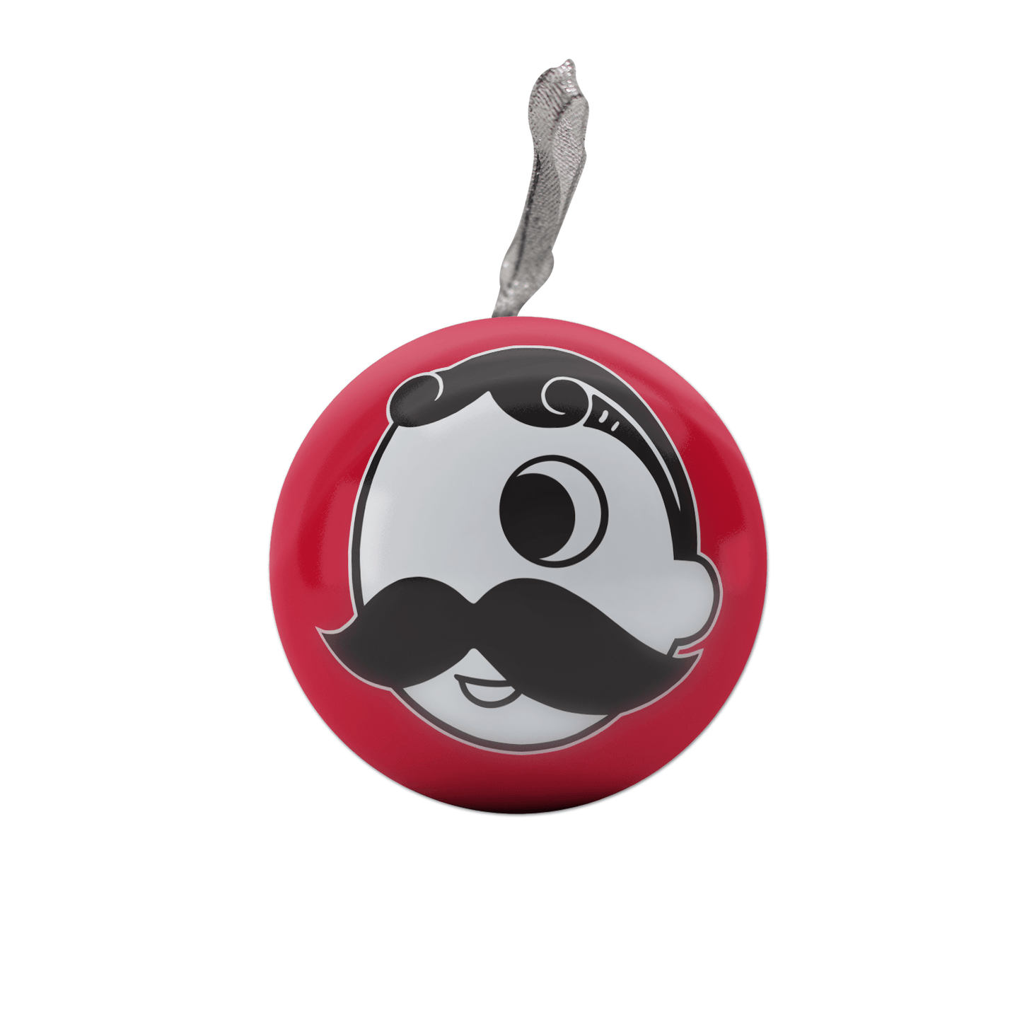 Natty Boh Logo (Red) / Tin Ball Ornament - Route One Apparel