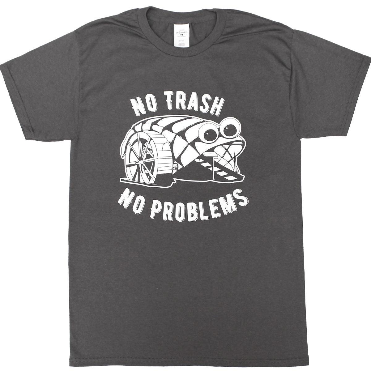 Mr. Trash Wheel - No Trash No Problems (Smoke Grey) / Shirt - Route One Apparel