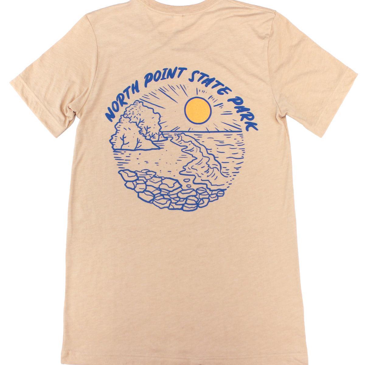 North Point State Park (Sand) / Shirt - Route One Apparel