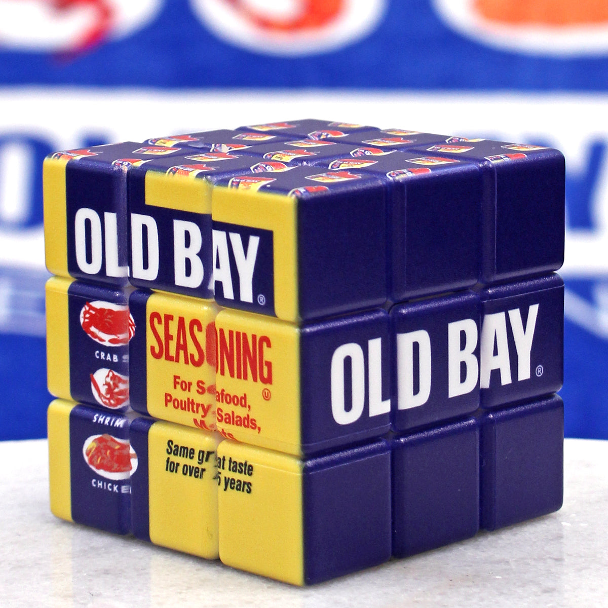 OLD BAY / 3D Cube Puzzle - Route One Apparel