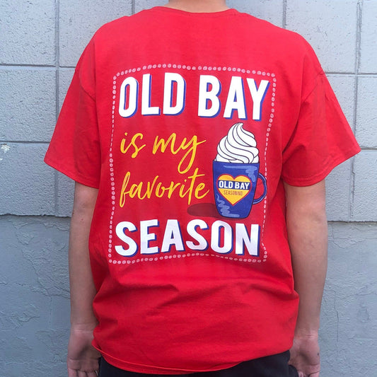 Old Bay Is My Favorite Season (Red) / Shirt - Route One Apparel