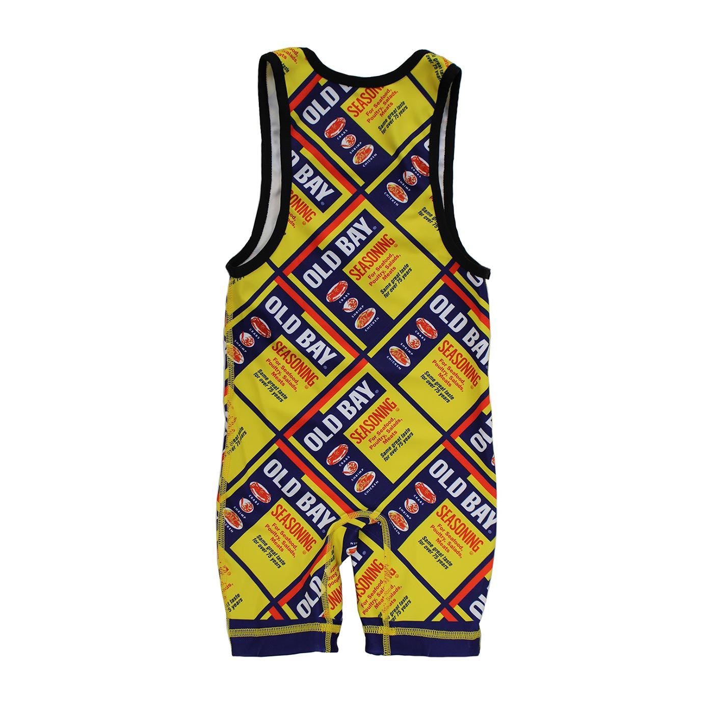 Flat Old Bay Can Pattern / Wrestling Singlet - Route One Apparel