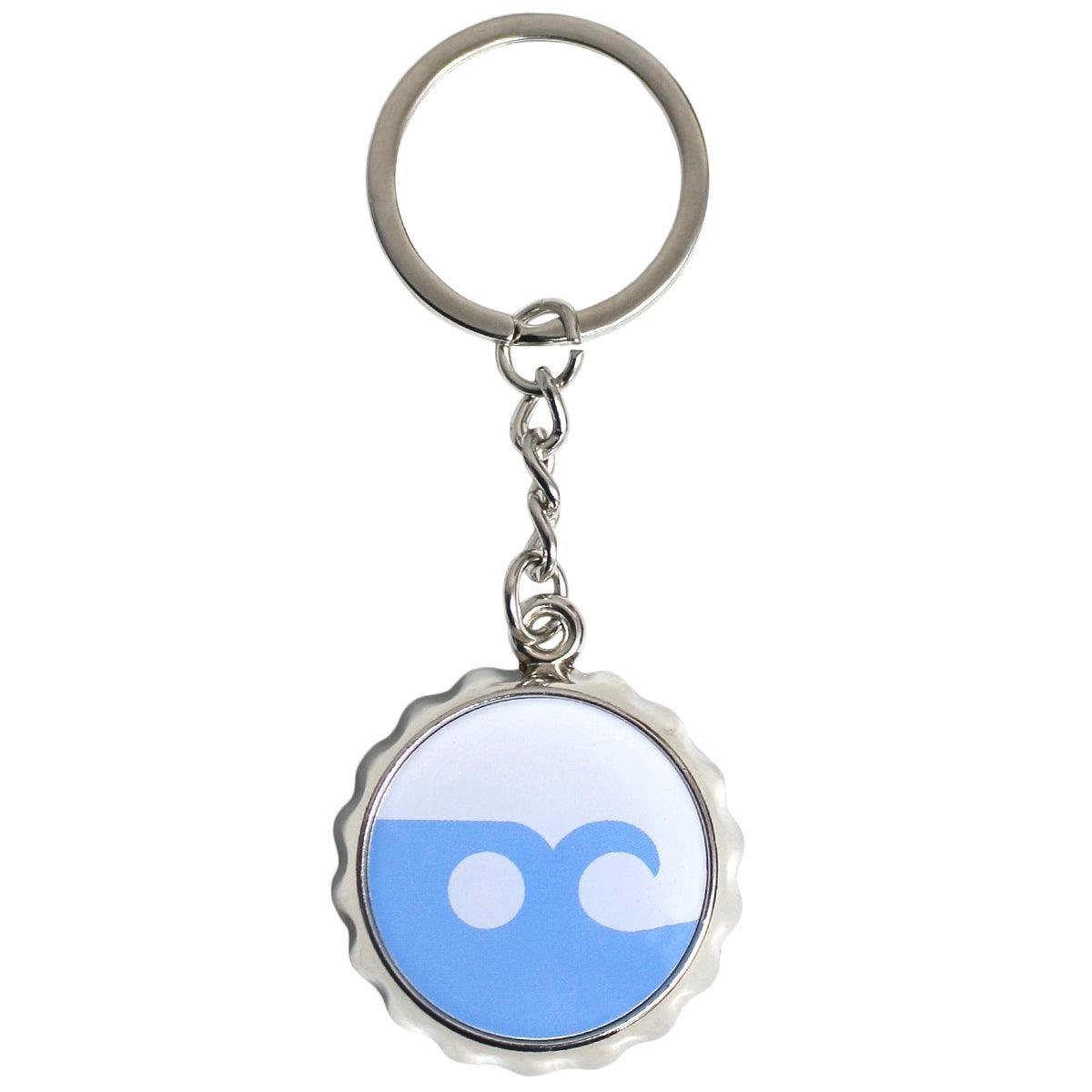 Ocean City Maryland / Bottle Cap Opener Key Chain - Route One Apparel