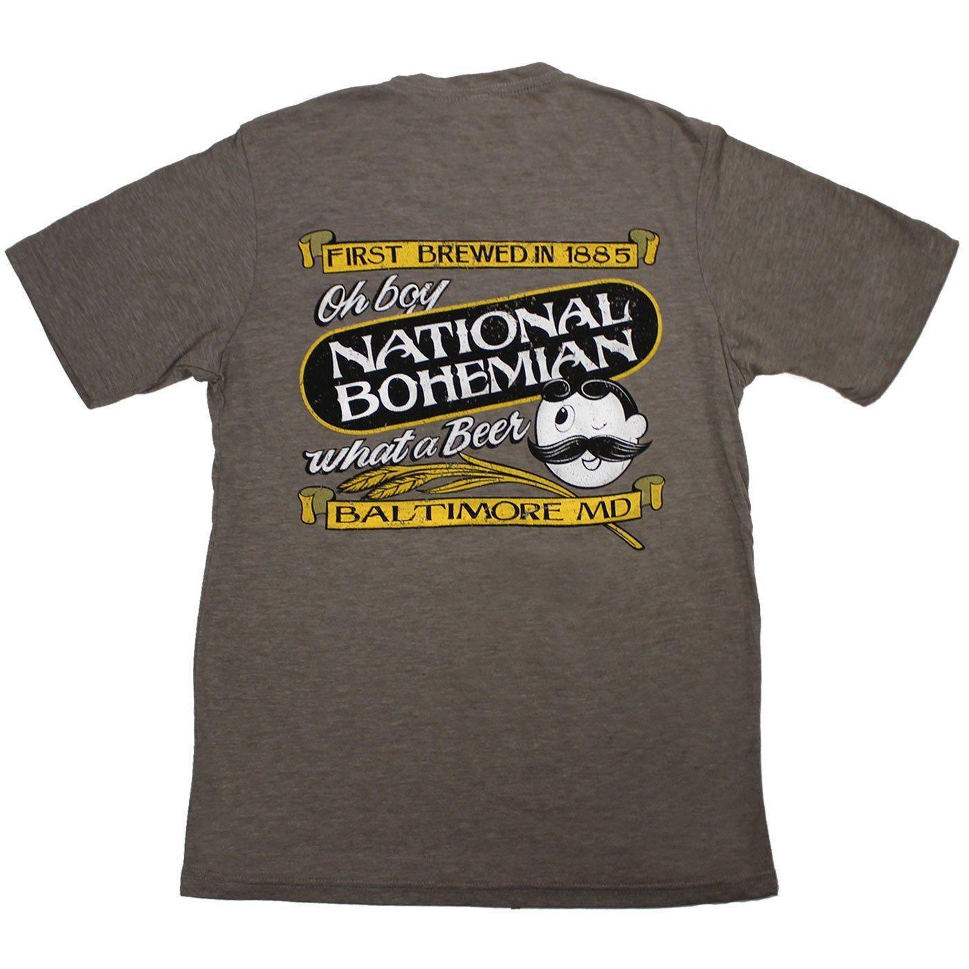 Oh Boy What A Beer (Ash) / Shirt - Route One Apparel