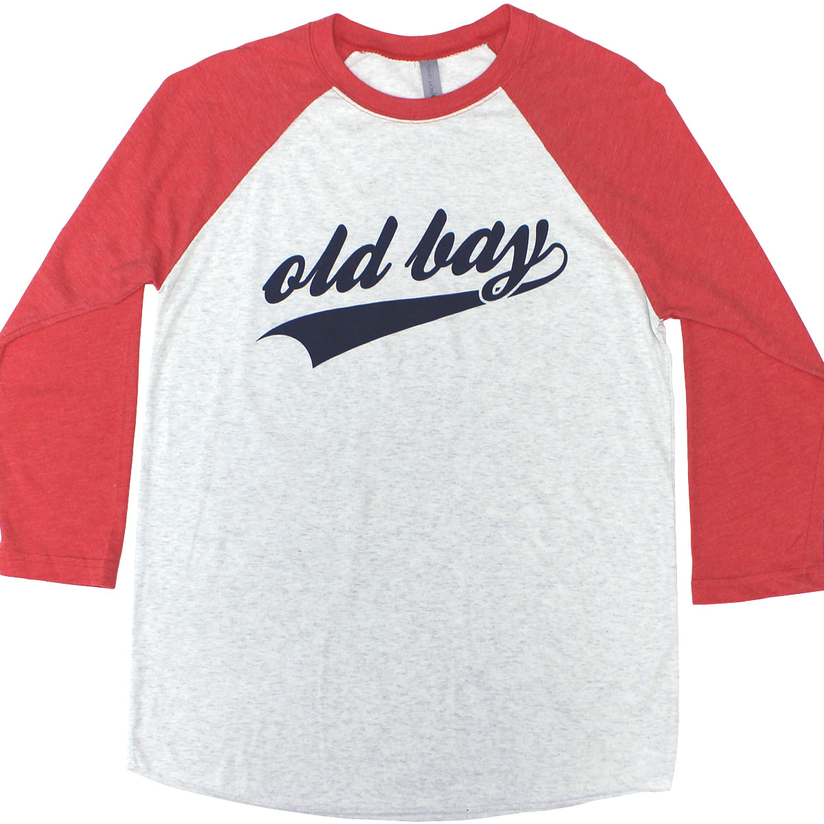 Old Bay Script (Red & White) / Vintage Baseball Jersey - Route One Apparel