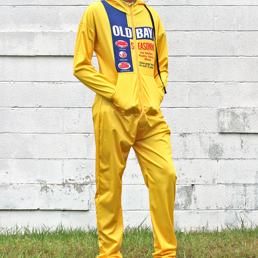 OLD BAY Can / Adult Onesie Pajamas - Route One Apparel