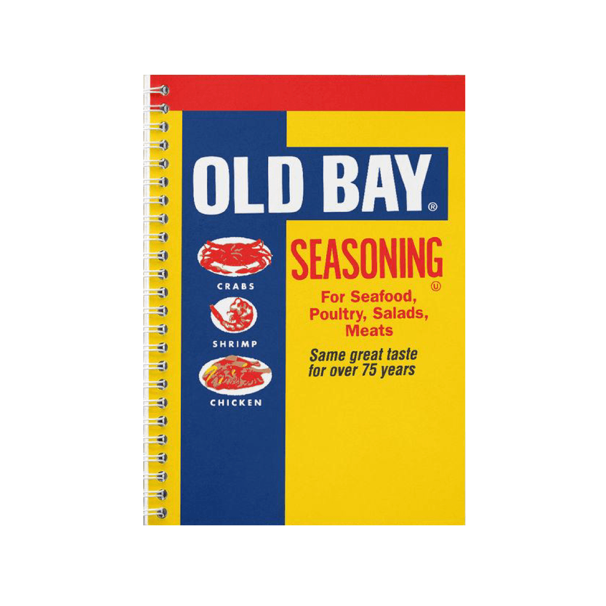 Old Bay Can / Spiral Notebook - Route One Apparel