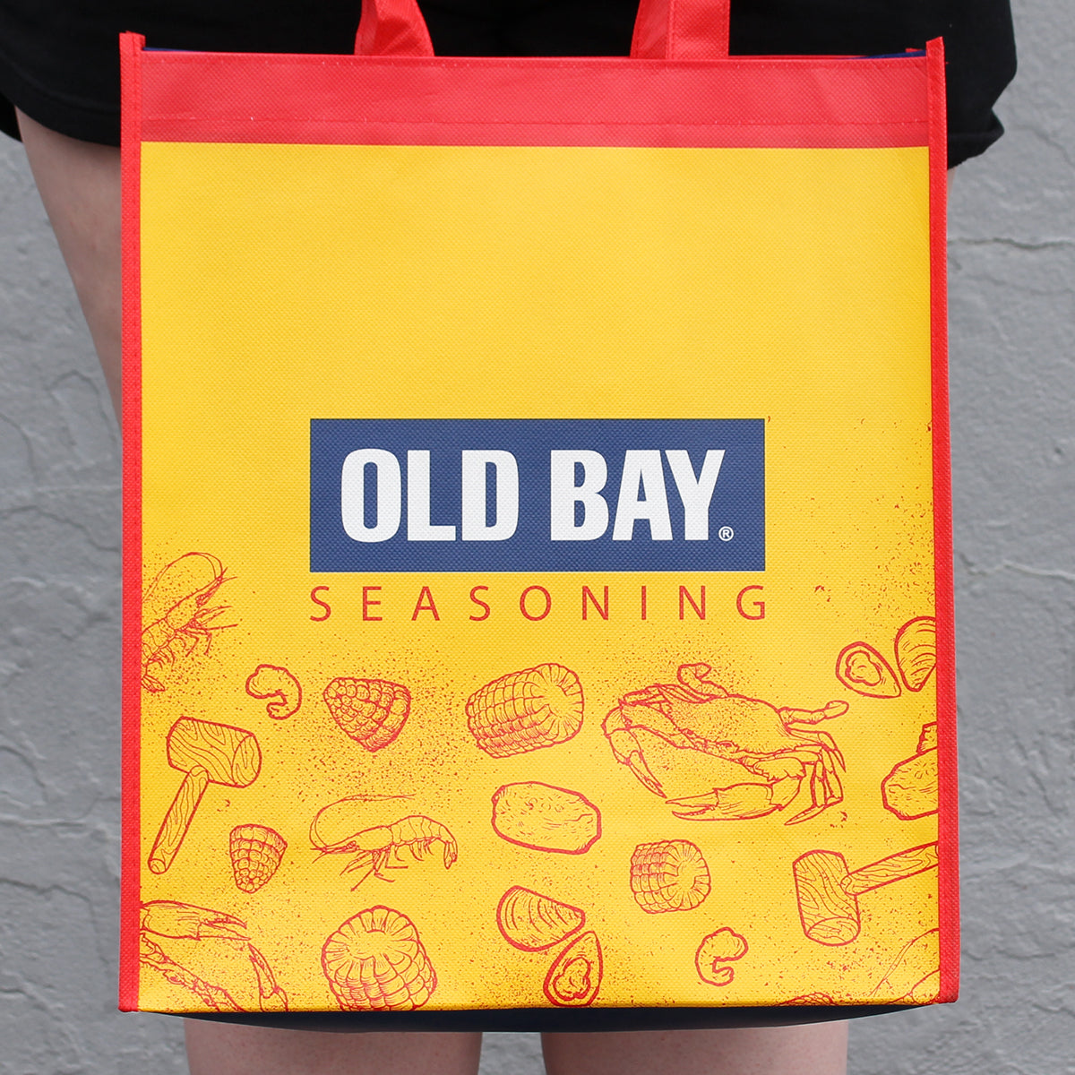 Old Bay Crab Feast / Reusable Shopping Bag - Route One Apparel