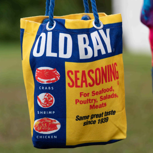 Old Bay Can with Rope Handles / Tote Bag - Route One Apparel