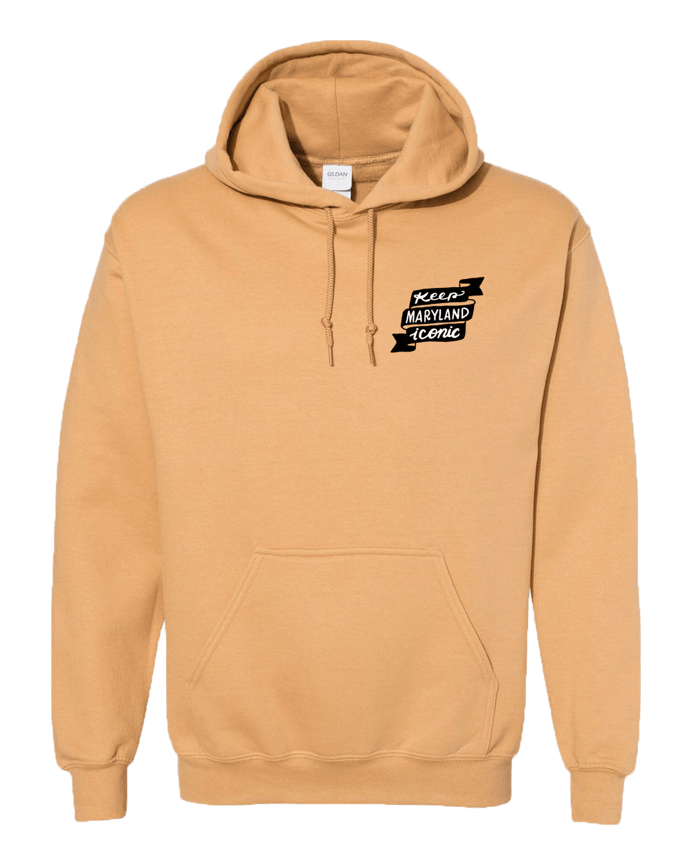 Keep Maryland Iconic - Constellation (Old Gold) / Hoodie - Route One Apparel