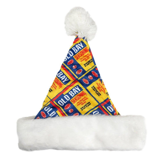 Old Bay Pattern / Santa Hat - Route One Apparel