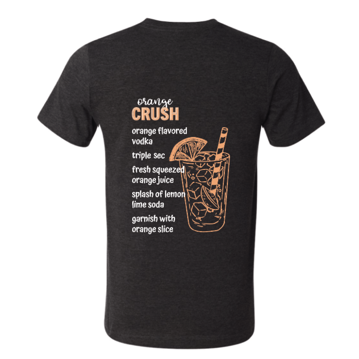Orange Crush (Black Heather) / Shirt - Route One Apparel