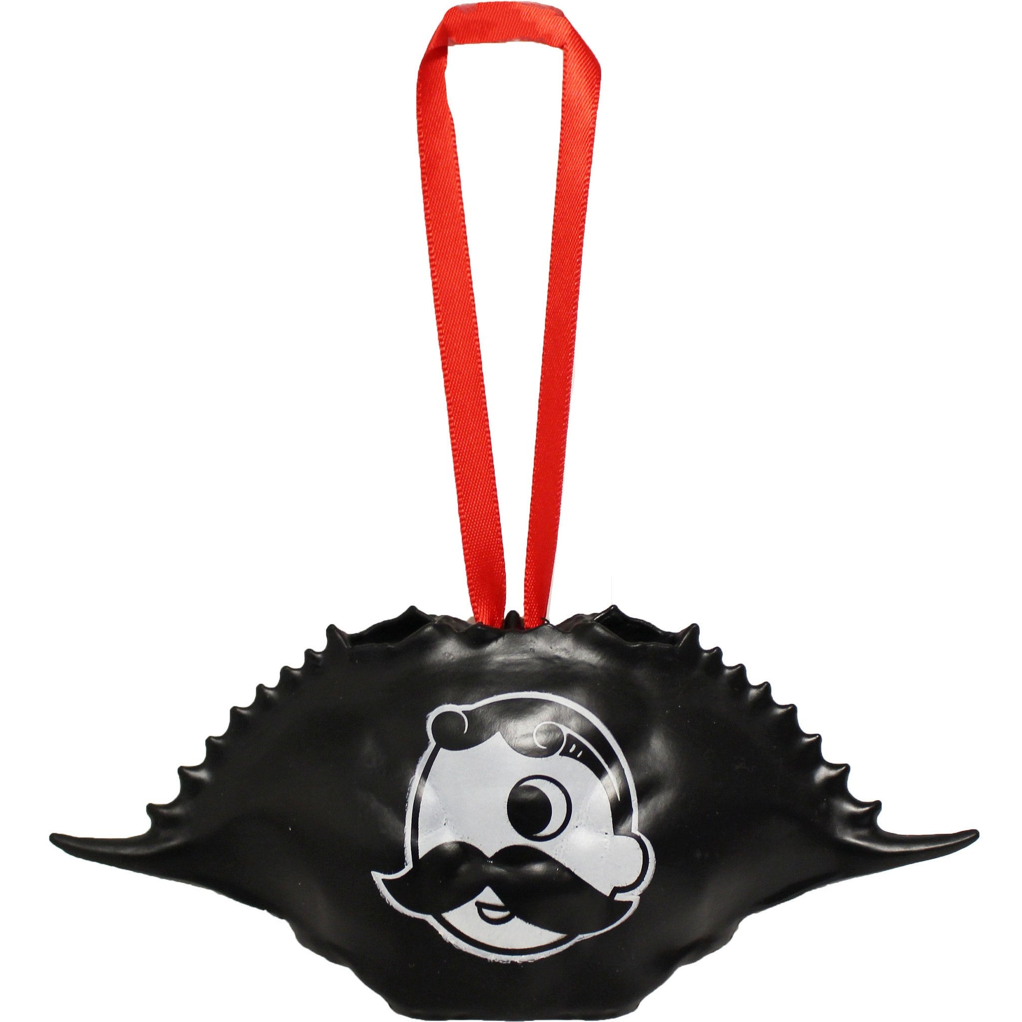 Natty Boh Logo (Black) / Crab Shell Ornament - Route One Apparel