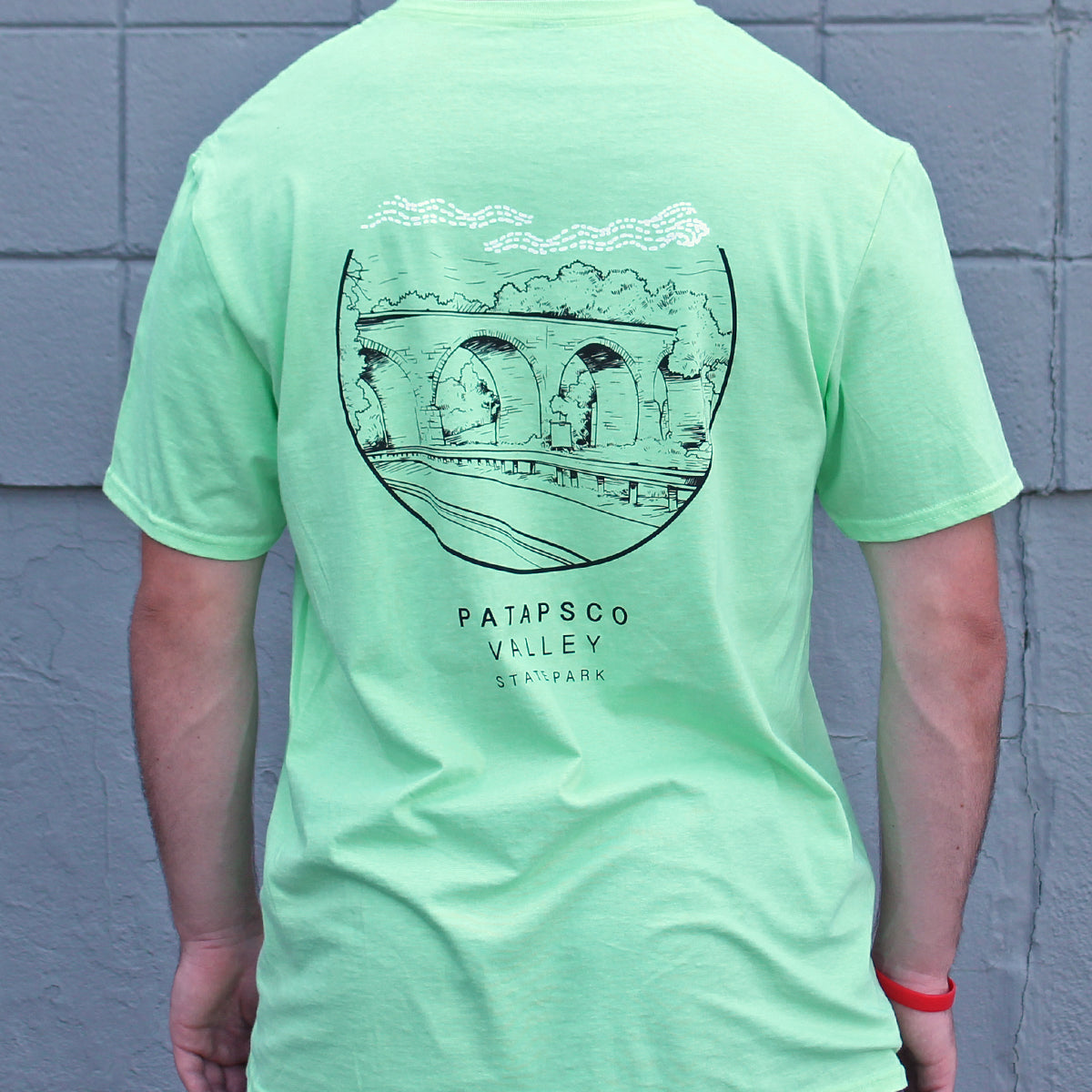 Patapsco Valley State Park (Mint Green) / Shirt - Route One Apparel