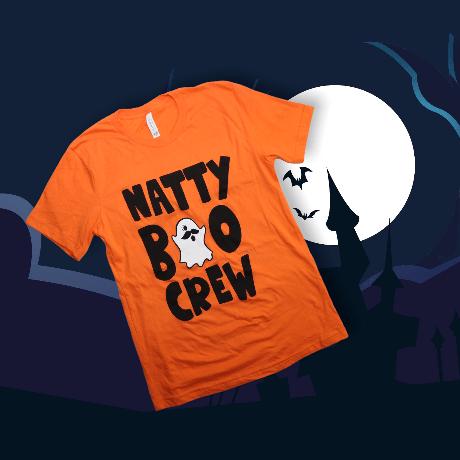 Natty Boo Crew (Orange) / Shirt - Route One Apparel