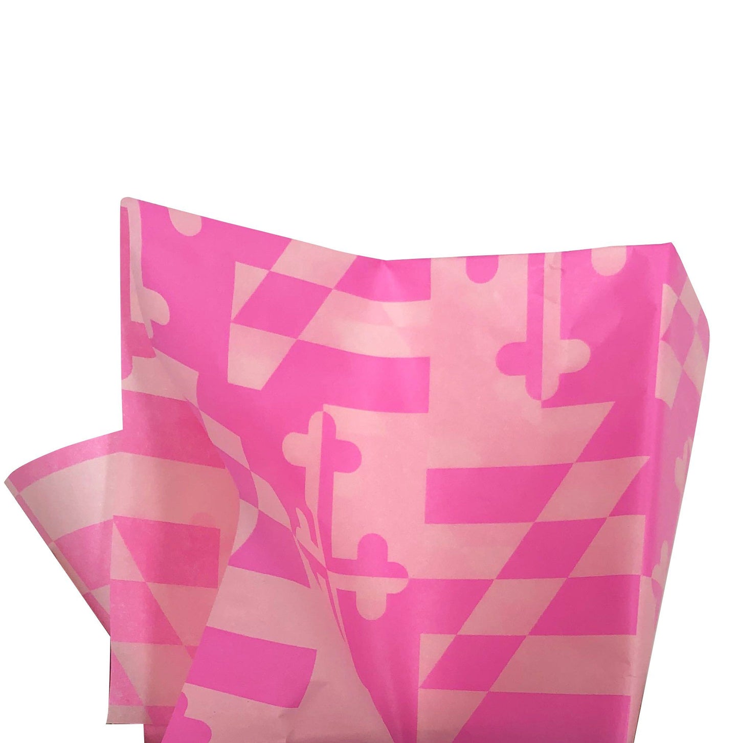 Pink Tone Maryland Flag / Tissue Paper Pack - Route One Apparel