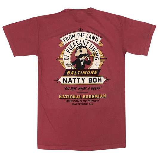 Natty Boh Pride of the Chesapeake (Brick) / Shirt - Route One Apparel