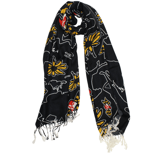 Maryland Horse Racing (Black) / Scarf - Route One Apparel