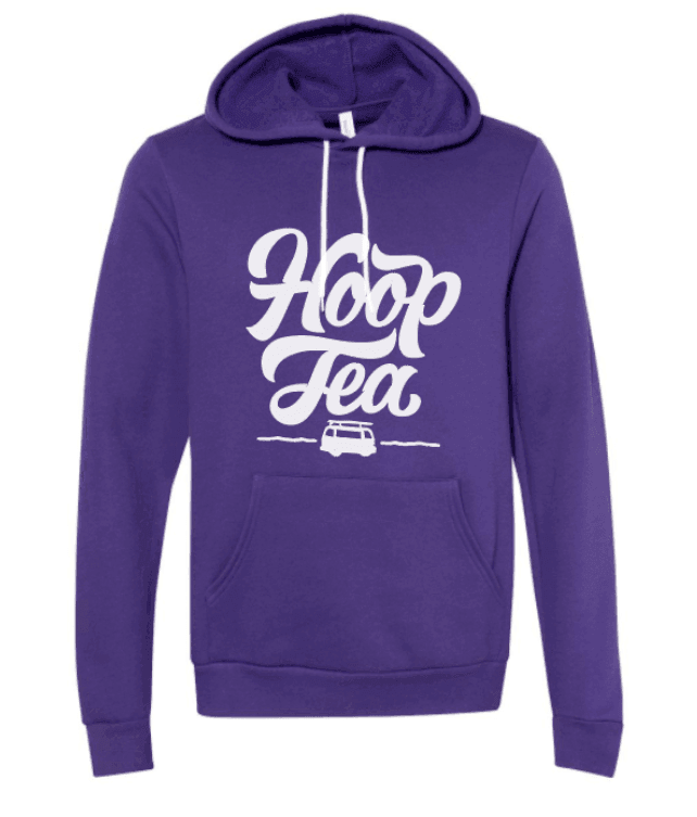 *PRE-ORDER* Hoop Tea Logo (Purple) / Hoodie (Estimated Ship date: 10/21) - Route One Apparel