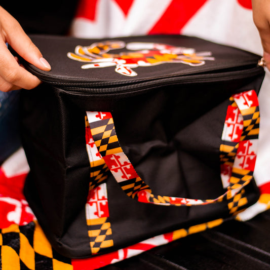 Maryland Flag Crab (Black) / Lunch Box - Route One Apparel