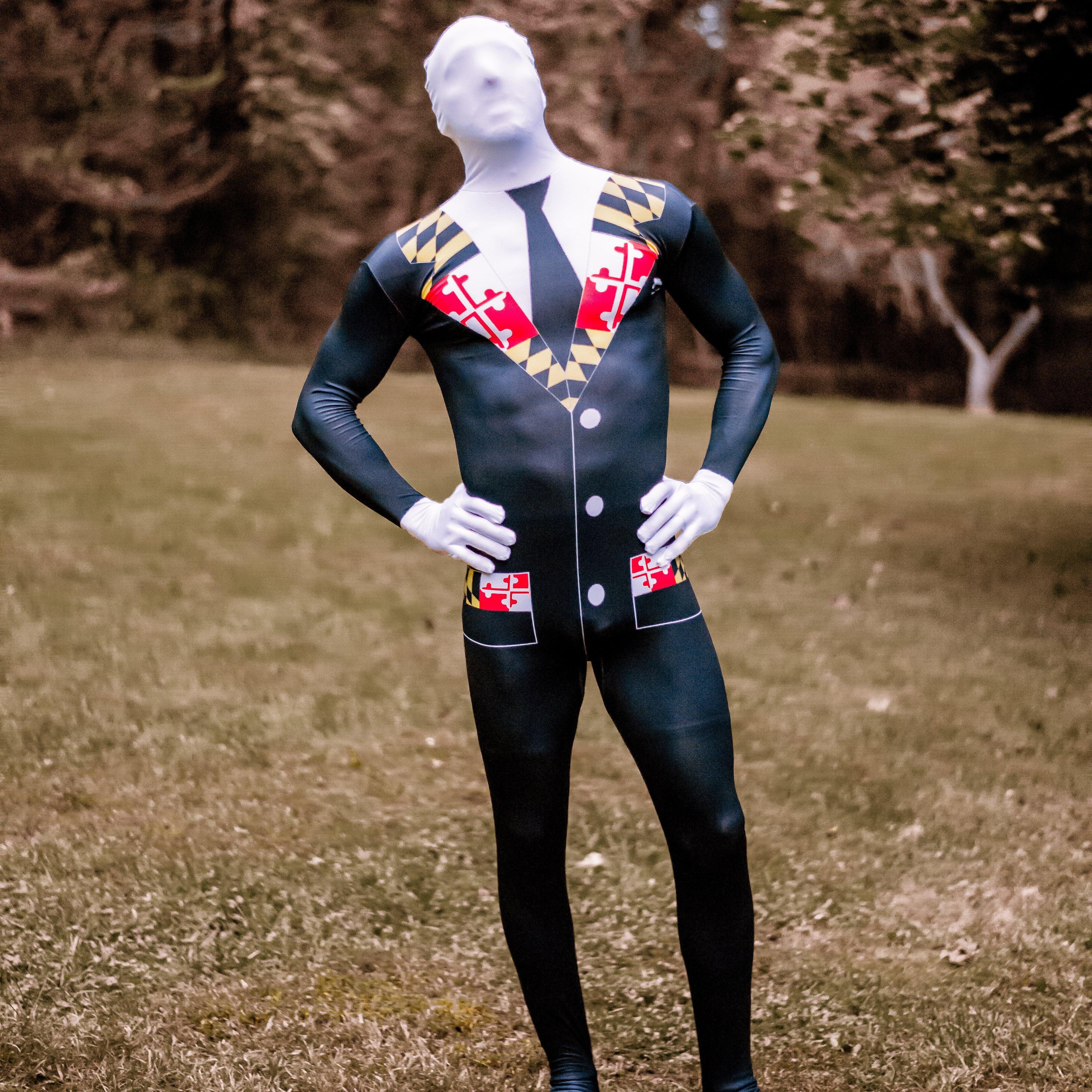 Maryland Flag Tuxedo / Body Suit - Route One Apparel