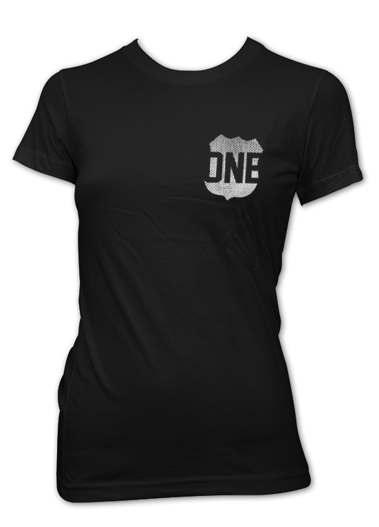 Route One Apparel Classic Flag & Crab (Black) / Women's Shirt - Route One Apparel