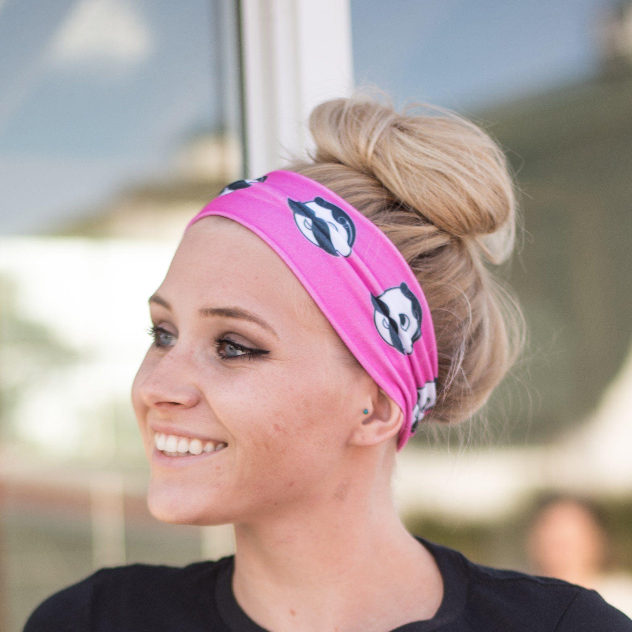 Natty Boh Logo Pink (Style 1) / Headband - Route One Apparel