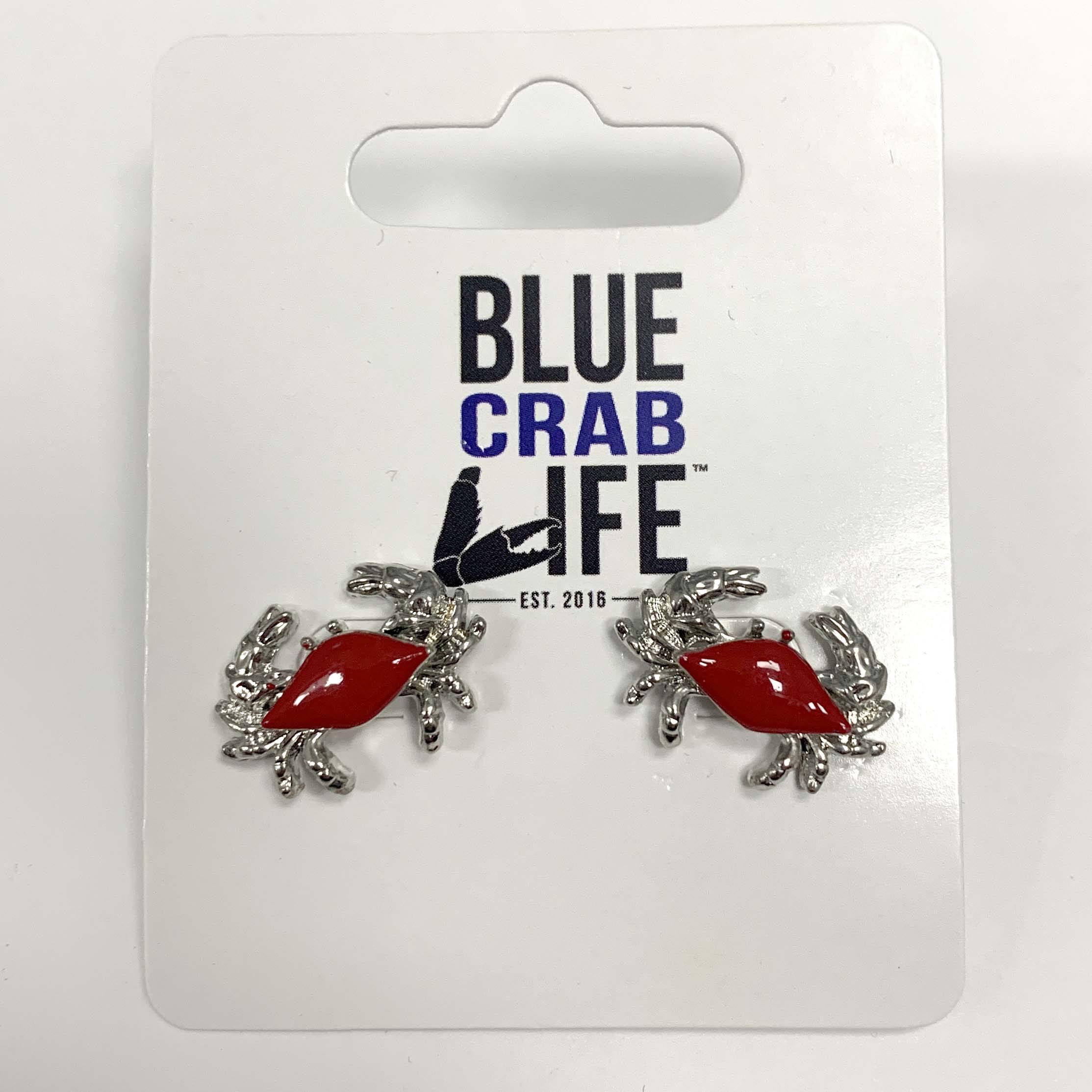 Crab / Post Earrings - Route One Apparel