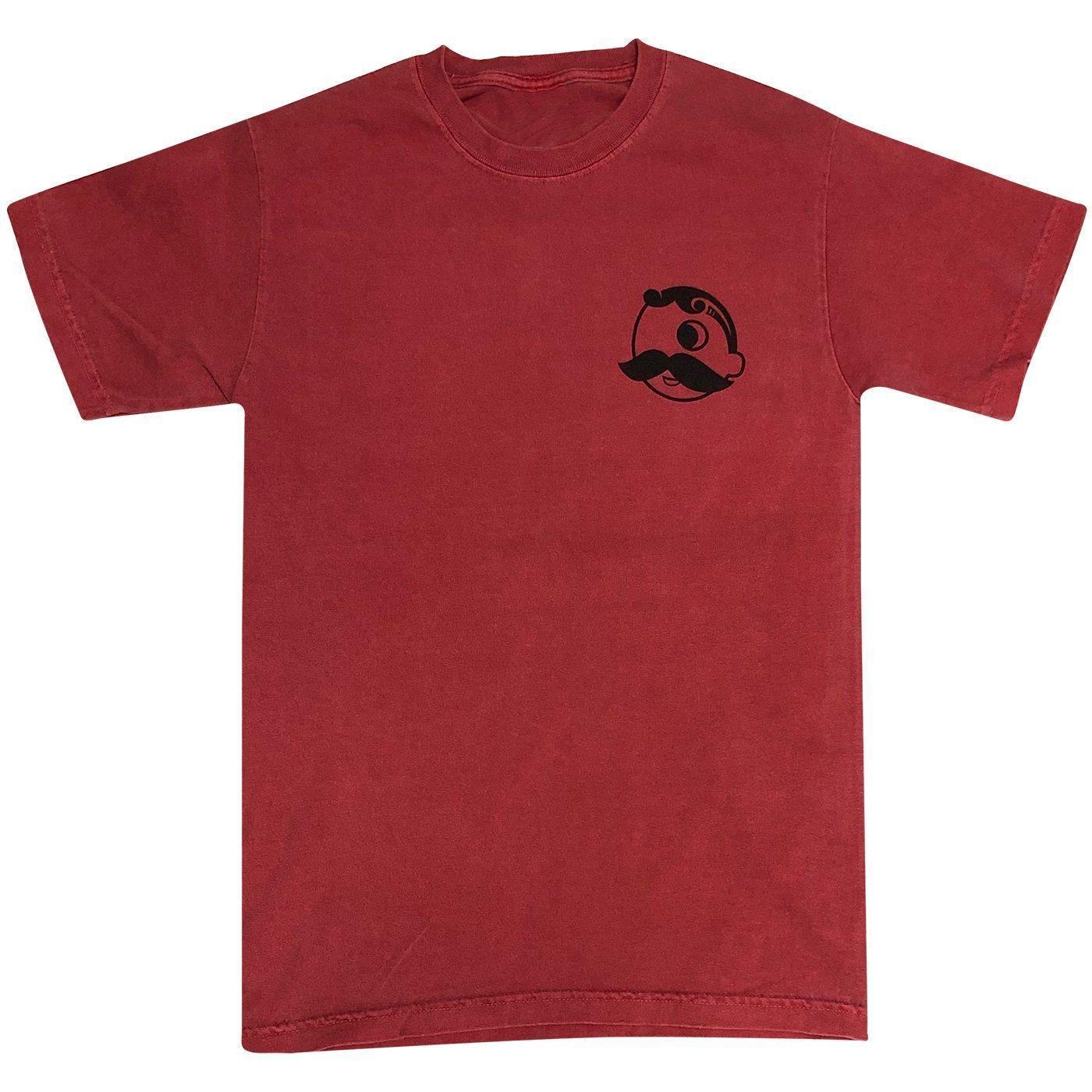 Natty Boh License Plate Crab (Crimson) / Shirt - Route One Apparel