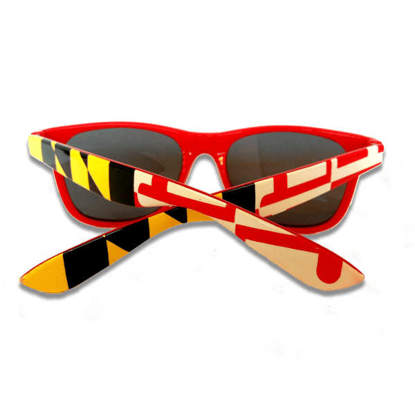 Maryland Flag Stretch Sides (Red) / Shades - Route One Apparel