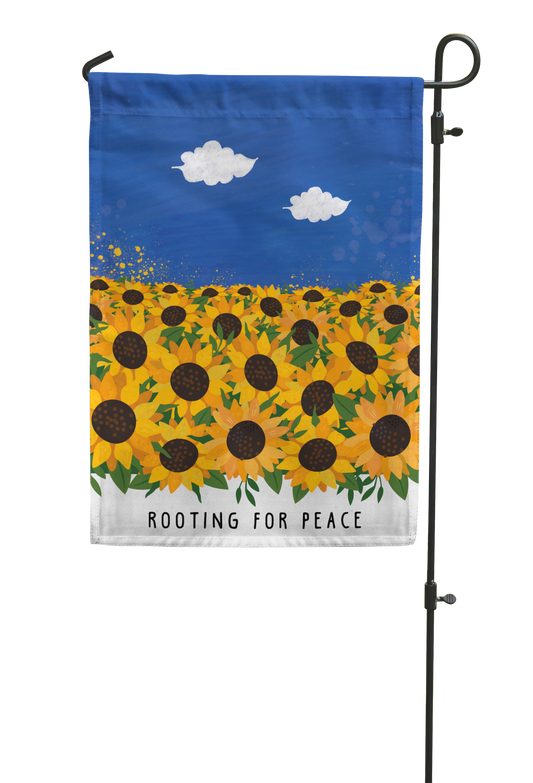 Rooting For Peace / Garden Flag - Route One Apparel