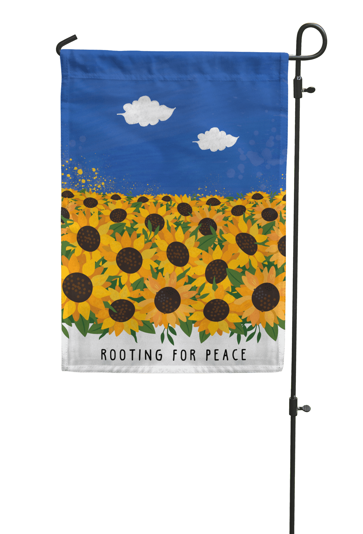 Rooting For Peace / Garden Flag - Route One Apparel